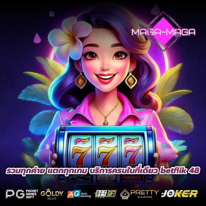 รวมทุกค่าย แตกทุกเกม บริการครบในที่เดียว betflik 48